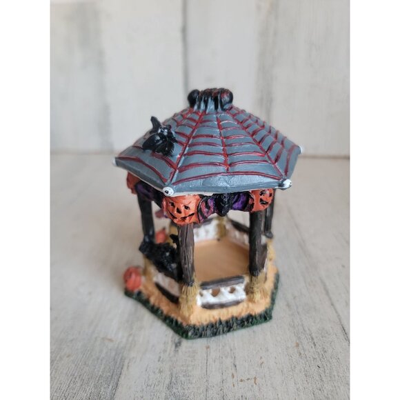 Halloween scary gazebo Village accessory pumpkin spooky - Picture 5 of 6